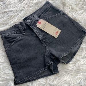 Levi’s High Rise Denim Shorts